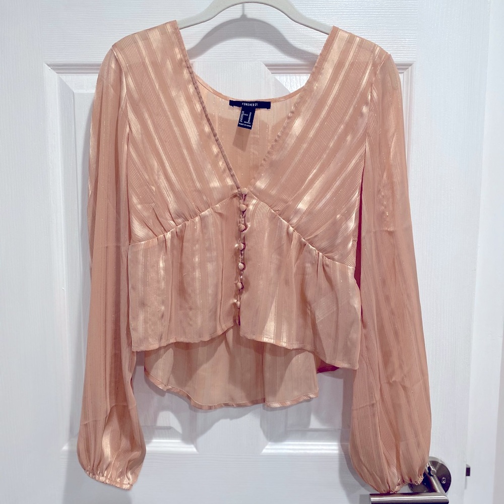 Sparkly Holiday Crop Top